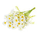 5-Piece Vibrant Artificial Daisy Flower Stems Set for Creative Floral Arrangements