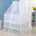 Newborn Sleep Sanctuary with Mesh Canopy