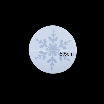 Charming Snowflake DIY Craft Set for Unique Christmas Jewelry and Ornaments