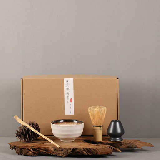 Bamboo Matcha Kit for a Traditional Tea Ceremony