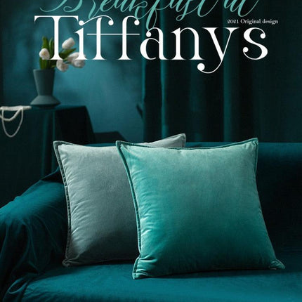 Dual-Sided Luxe Velvet Accent Pillow - Chic Decorative Cushion Cover