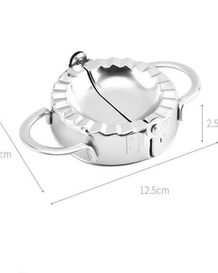 Stainless Steel Dumpling & Pie Maker Kit with Essential Baking Tools