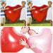 Romantic Red Heart Foil Balloon Set: Elevate Love-Filled Celebrations