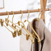 5-Piece Anti-Slip Trouser Hanger Set | Heavy-Duty Aluminum Alloy