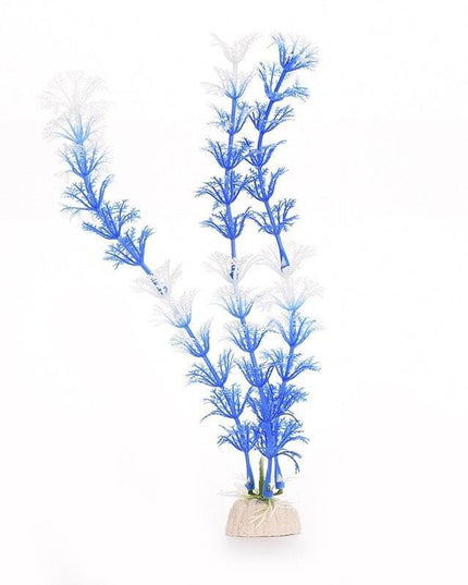 Vibrant Aquatic Plant Decoration Set with Stable Weighted Base for Thriving Aquariums