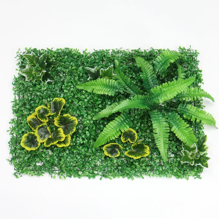 Greenery Oasis Artificial Turf Wall Accent for Seasonal Indoor Elegance