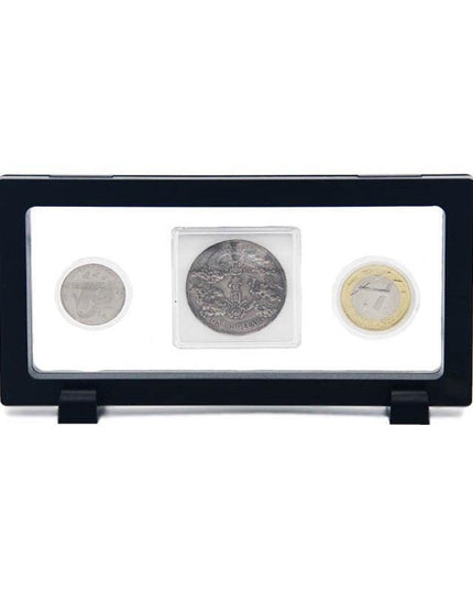 Elegant 3D Display Case for Jewelry and Coin Treasures
