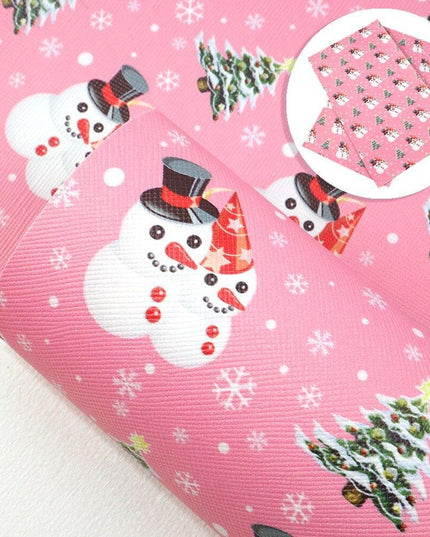 Enchanting Festive Synthetic Leather Crafting Kit: Create Holiday Masterpieces