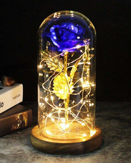 Everlasting Love: Enchanted Rose Display in Heart-Shaped Glass Dome - Luxurious Gift for Memorable Occasions