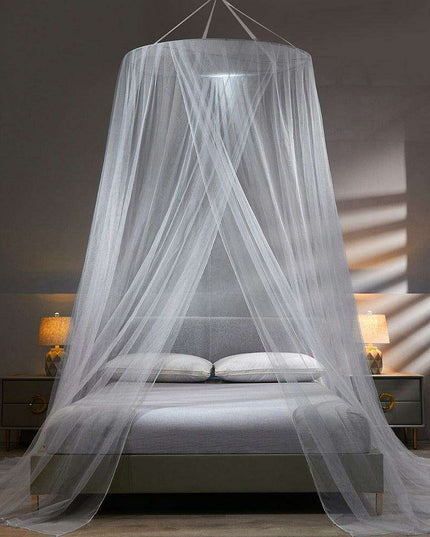 Compact Mosquito Net Canopy for Versatile Indoor and Outdoor Use - Quick Setup & Travel-Friendly