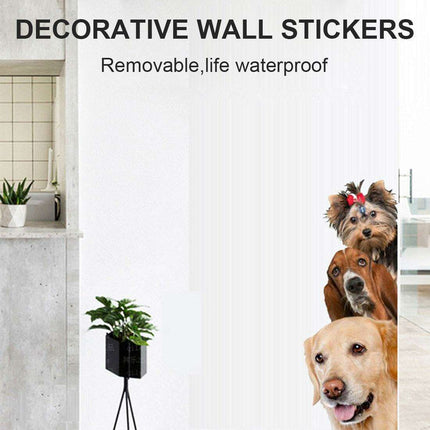 Whimsical Pet-Themed Wall Stickers for Playful Home Decor