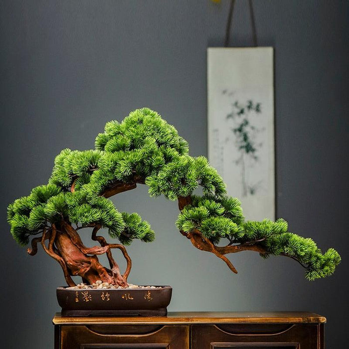 Chinese Style Bonsai Simulation Plant for Office and Home Decoration