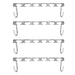Sophisticated Stainless Steel Hangers Kit for Upscale Wardrobe Organization