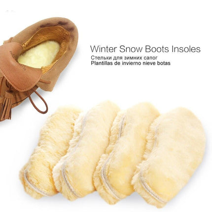 Supreme Comfort Heated Sheepskin Insoles: Keep Your Feet Warm and Cozy All Winter Long