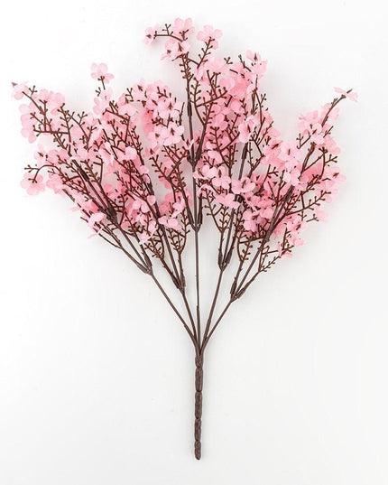 Realistic Faux Gypsophila Silk Flowers - Chic Home Decorative Accent