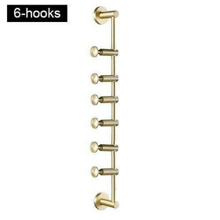 Elegant Solid Brass Coat Hooks for Stylish Home Organization