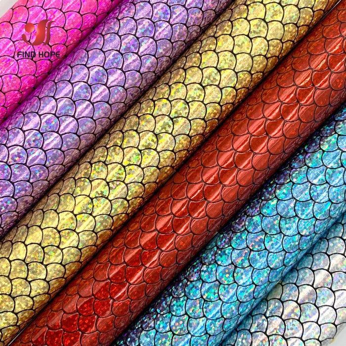 Enchanted Sparkle Mermaid Scale Fabric: A Magical Must-Have for Crafting