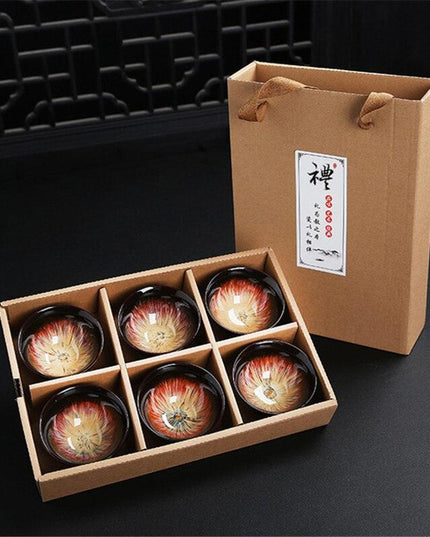 Sophisticated Blue and White Vintage Chinese Porcelain Tea Cup Collection for Puer Tea Lovers