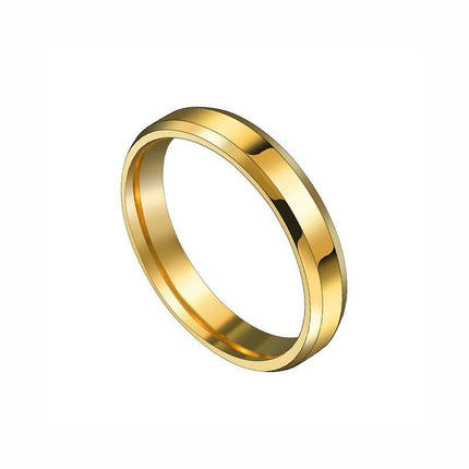 Eternal Connection Personalized Stainless Steel Women's Ring - Custom Engraved Love Keepsake with Names