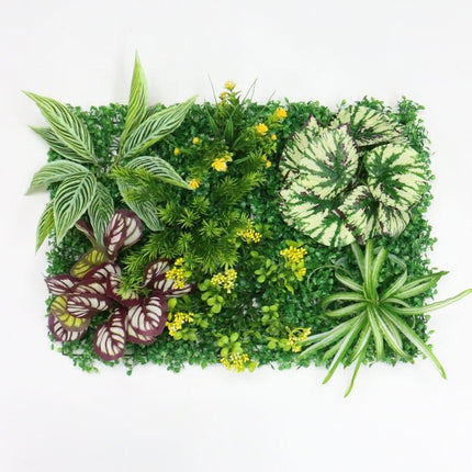 Vibrant Green Escape: Customizable Artificial Grass Wall Art for Every Season