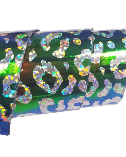 Colorful Leopard Print Faux Leather Craft Sheets - DIY Creativity Kit, 22*30CM