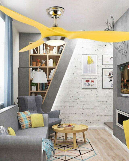 Sophisticated Smart LED Ceiling Fan with Color-Changing Features and Remote Control