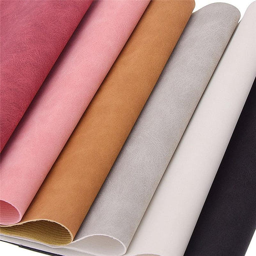 Artistic Lychee Life A4 Faux Suede PU Leather Sheet: Crafting Excellence