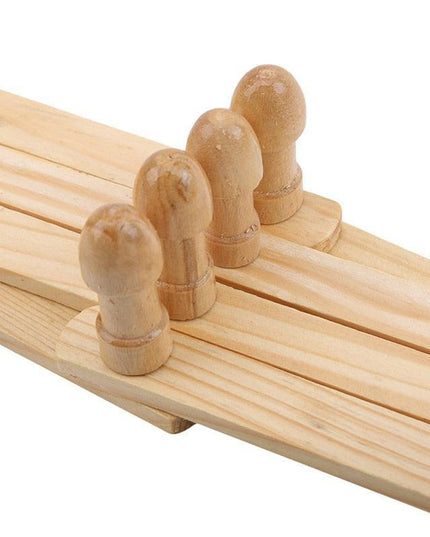 Stylish 360-Degree Rotating Lotus Wood Hangers for Kids with Anti-Slip Technology