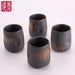 240ml Imitation Stoneware Rib Round Mouth Mug - Enjoy Your Coffee in Style