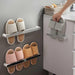 Multi-Functional Wall-Mounted Organizer for Towels and Shoes