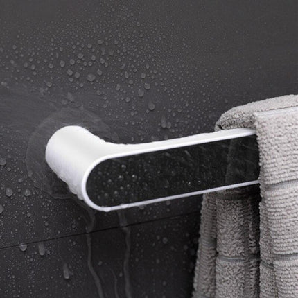 Stylish Wall-Mounted Organizer for Towels and Shoes