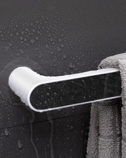 Stylish Wall-Mounted Organizer for Towels and Shoes