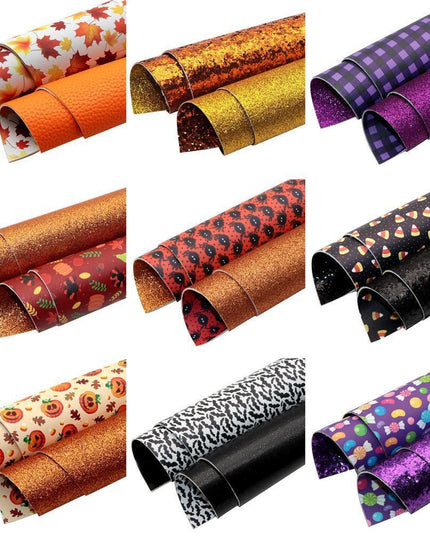 Spellbinding Halloween Faux Leather Craft Sheets: Ignite Your Creative Spirit