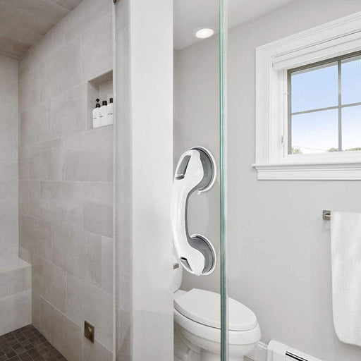 SafetyGrip Anti-Slip Shower Handle: Quick Setup Bathroom Support Helper