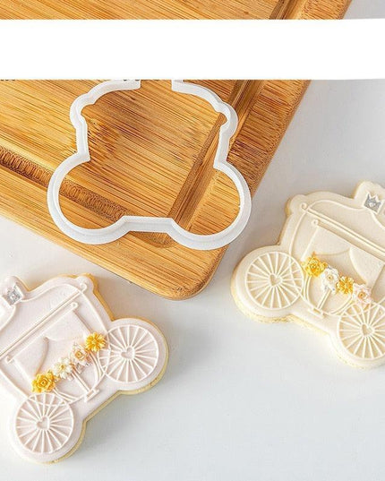 Whimsical Princess Castle Cookie Press Set