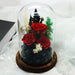 Forever Blooming Rose in Glass Dome: A Touch of Timeless Luxury