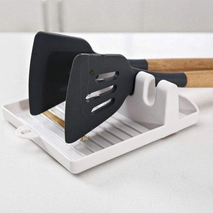 Kitchen Tool Caddy Set with Spoon Rest and Utensil Holder