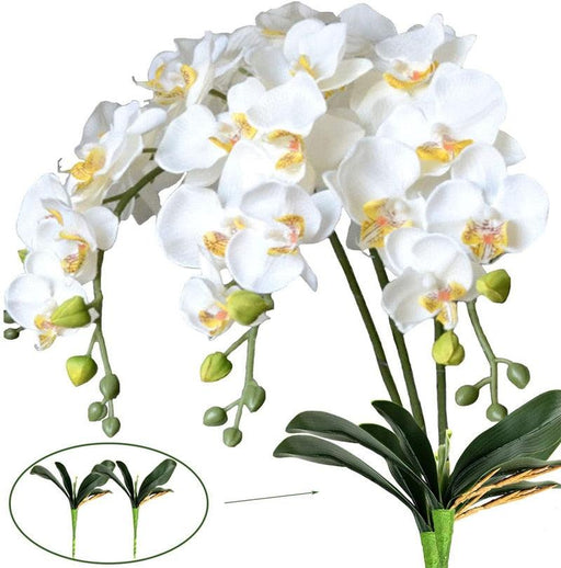 Exquisite Premium Silk Butterfly Orchid Decor - Enhance Your Space with Elegance