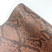 Serpentine Snakeskin Faux Leather Crafting Set - Create Trendy DIY Projects with Ease