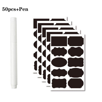 Elegant Kitchen Storage Labels for Organized Living