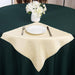 Elegant Set of 10 Handkerchief Linen Napkins - Luxurious Dining Essentials with 48cm Size