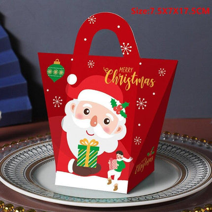 Christmas Cheer: Santa's Whimsical Candy Cottage Décor and Gift Box Set