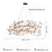 Luxurious Gold Pendant Light with Customizable Lampshade for Elegant Home Decor