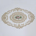 Sophisticated Lace Embroidered Dining Placemats - Elevate Your Table Setting