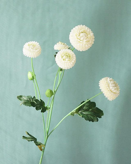 Elegant Silk Chrysanthemum Daisy Stem - Premium Artificial Floral Accent for Upscale Decor