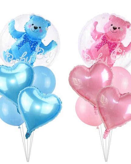 Charming Bubble Bear Baby Shower Celebration Decor Bundle