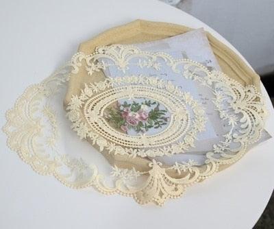 Elegant Lace Dining Placemats - Transform Your Table Setting