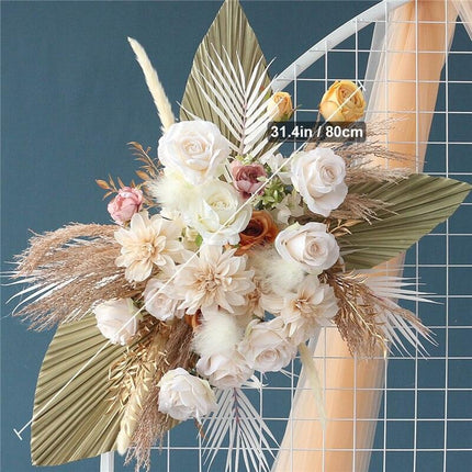 Chic Pampas Grass Wedding Backdrop Kit for Custom DIY Decorations