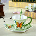 Butterfly Bamboo Coffee Cups with 3D Cartoon Design