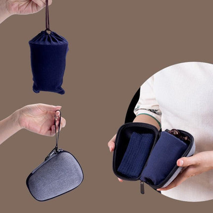 Zen Kung Fu Ceramic Gaiwan Tea Set with Portable Bag: Enhance Your Tea Ceremony Experience